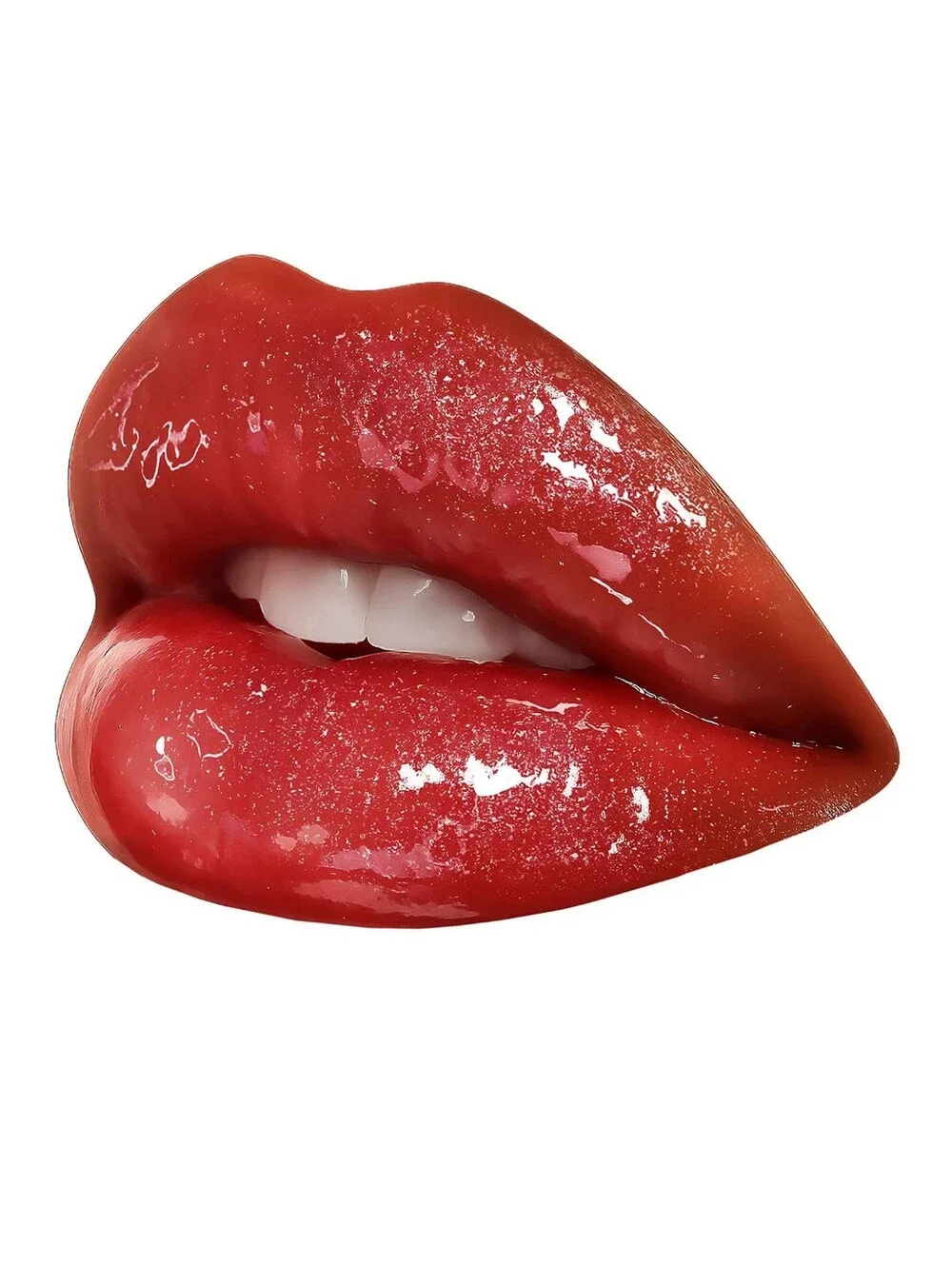 TRULY BEAUTY Cherry Baby Luxury Lip Oil - Shimmery Cherry Red